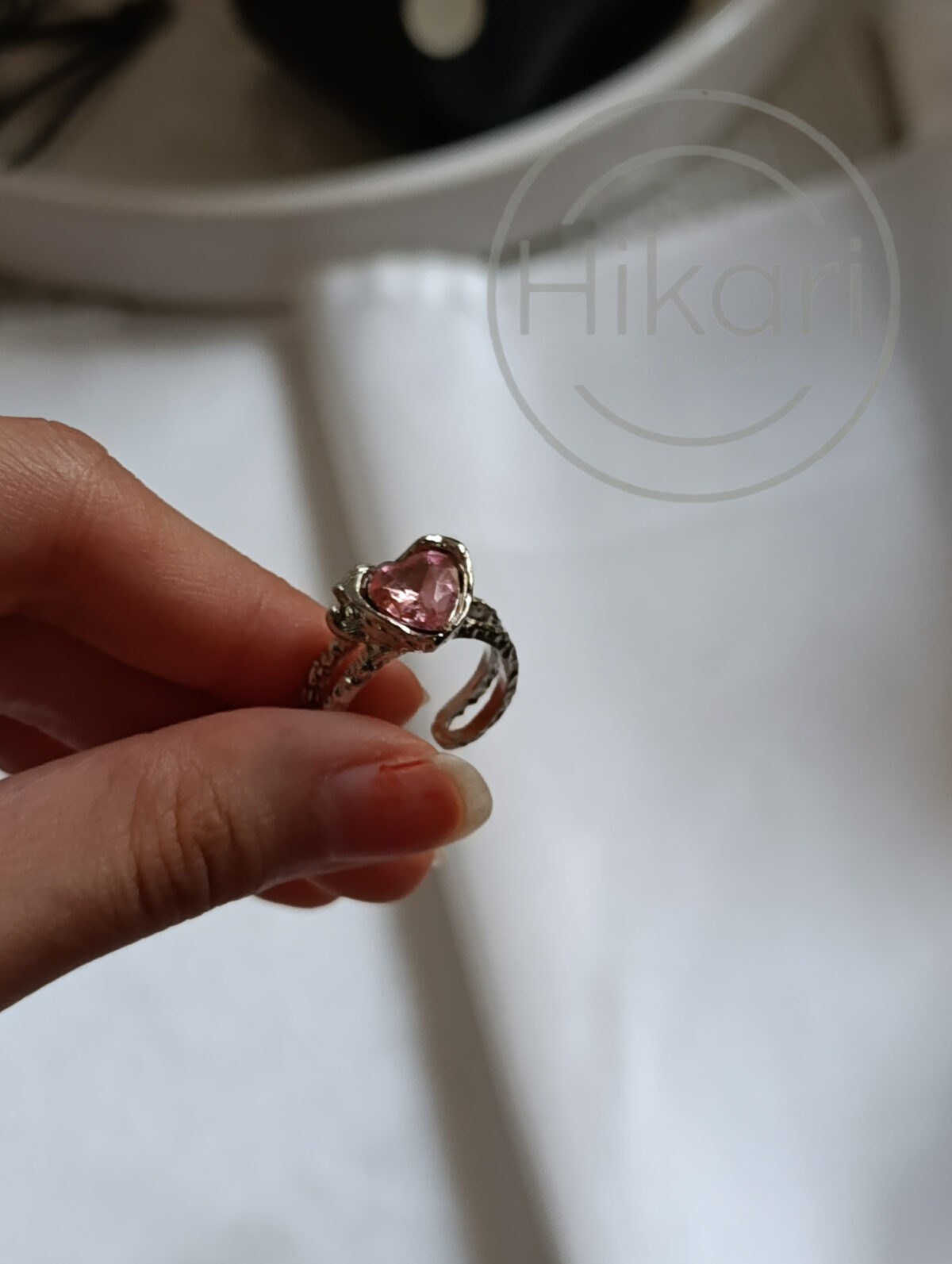 انگشتر قلب پرنسسی