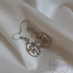 گوشواره لاله کریستالی