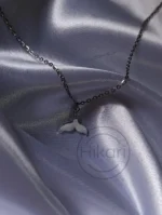 گردنبند دم وال سفید