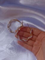 گوشواره طلایی مرواریدی - تصویر 4